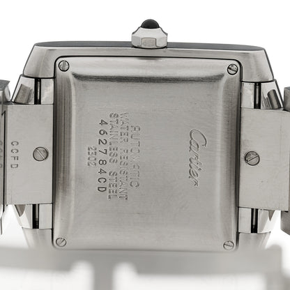 Cartier Stainless Steel 28mm Tank Francaise Automatic Watch 5 of 5