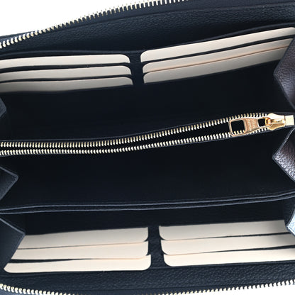 Louis Vuitton Empreinte Zippy Wallet Black 5 of 12