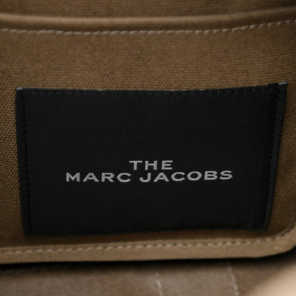 Marc Jacobs Cotton Canvas Medium The Traveler Tote Bag Slate Green 5 of 10