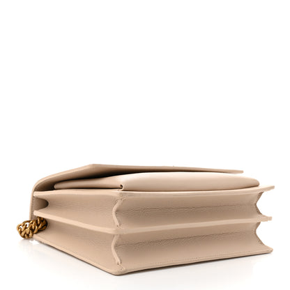 Saint Laurent Grained Calfskin Medium Monogram Sunset Crema Soft 4 of 10