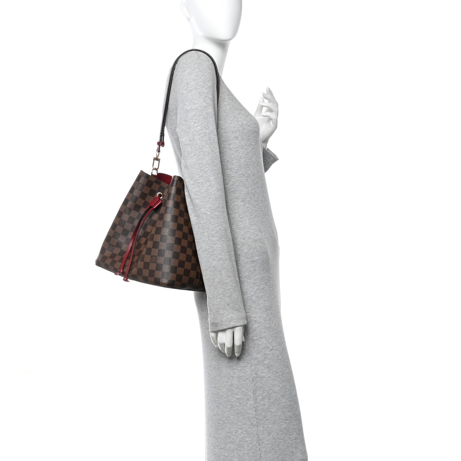 Louis Vuitton Damier Ebene Neonoe MM Cherry Berry 1844333