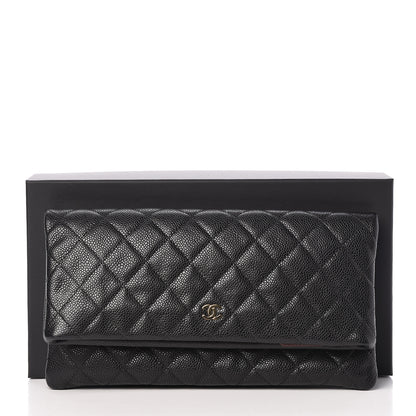 Chanel Caviar Quilted CC Beauty Clutch Black 9 of 9