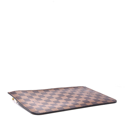 Louis Vuitton Damier Ebene Neverfull MM GM Pochette 4 of 8