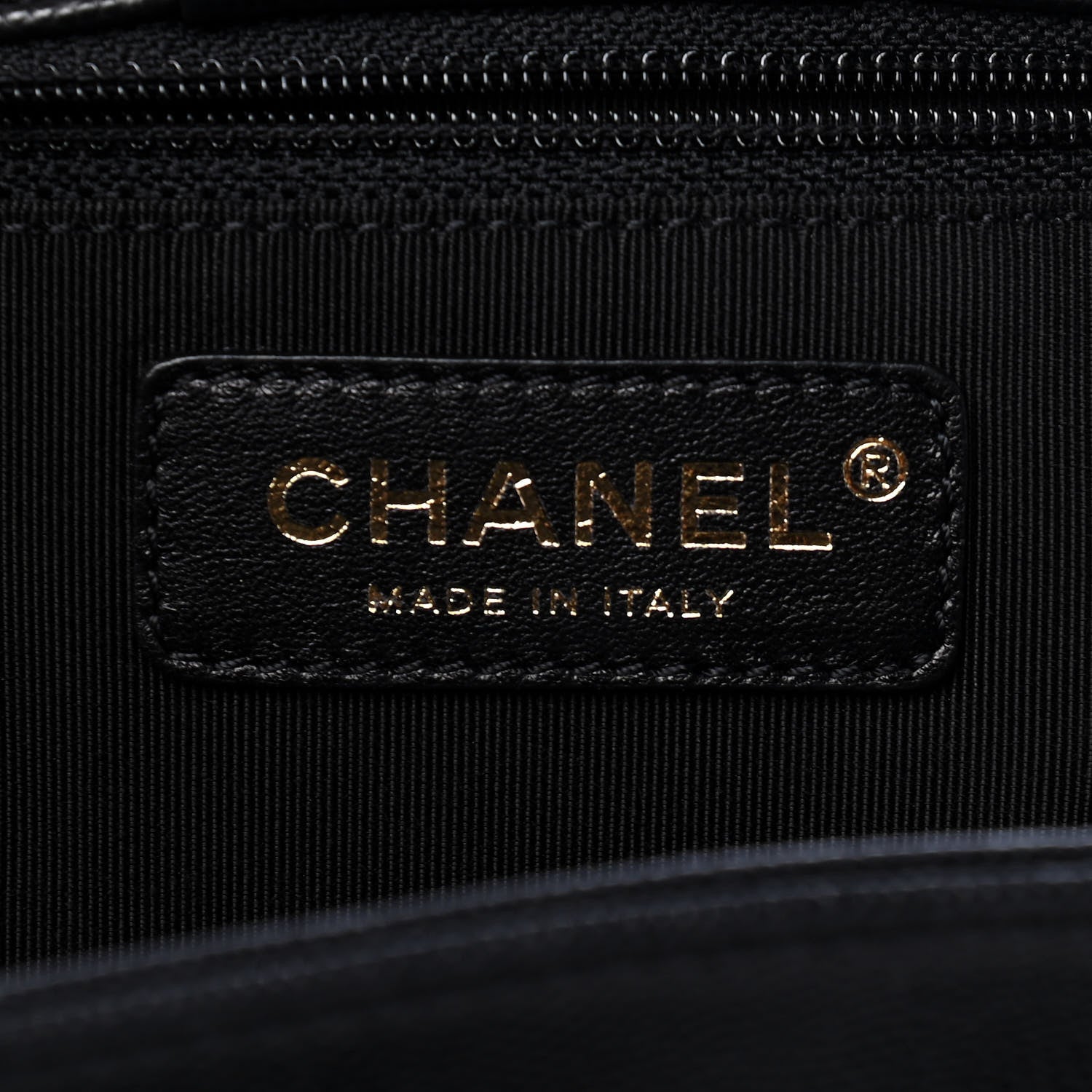 Chanel Caviar Quilted In Out Flap Shopping Tote Black 5 of 6