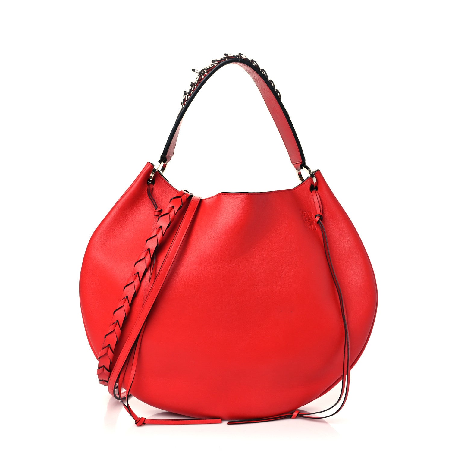 Loewe Calfskin Fortune Hobo Red 1 of 6