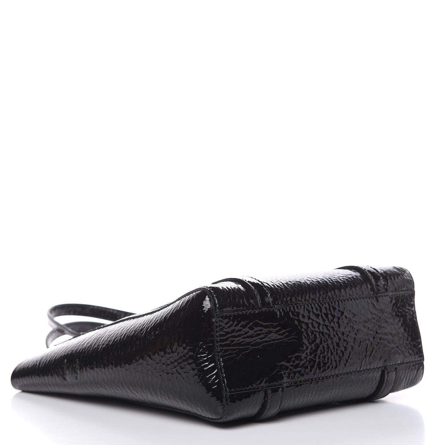 Balenciaga Textured Patent Calfskin XXS Everyday Tote Black 4 of 9