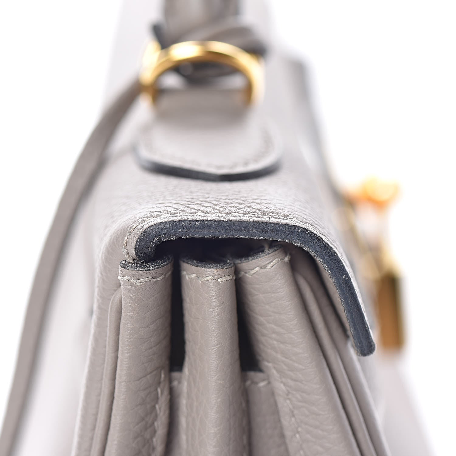 Hermes Togo Kelly Retourne 32 Gris Asphalte 44 of 48