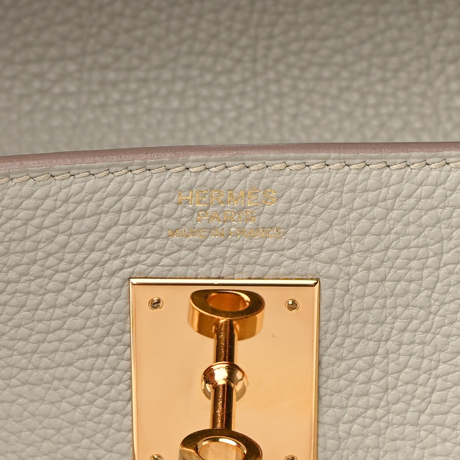 Hermes Togo Kelly Retourne 32 Gris Perle 6 of 9