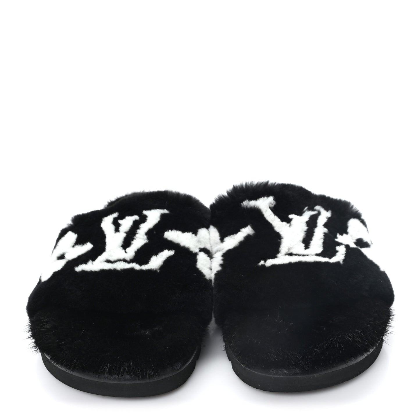 Mink Pool Pillow Comfort Mule 39 Black