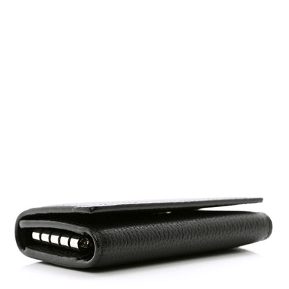 Saint Laurent Grain De Poudre Key Holder Wallet Black 4 of 8