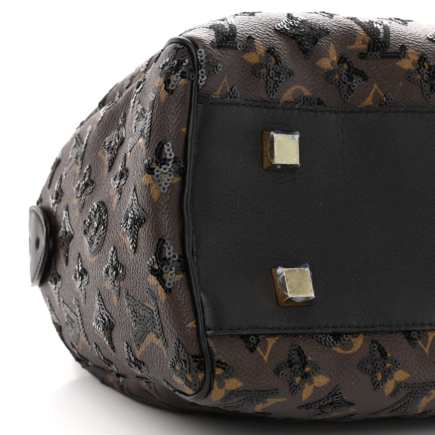 Louis Vuitton Monogram Sequins Eclipse Speedy 28 Black 9 of 10