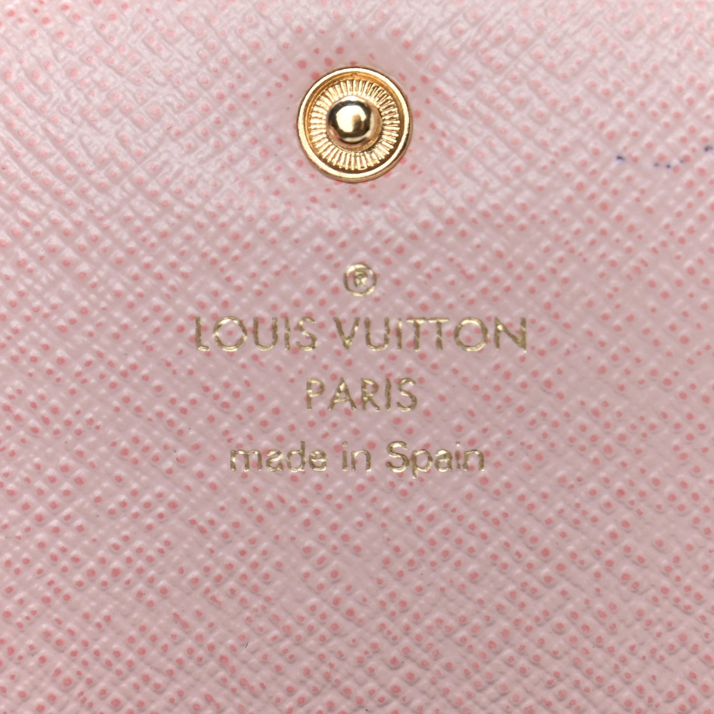 Monogram Emilie Wallet Rose Ballerine