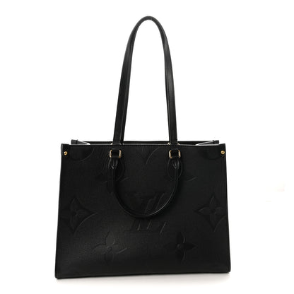 Louis Vuitton Empreinte Monogram Giant Onthego MM Black 1 of 9