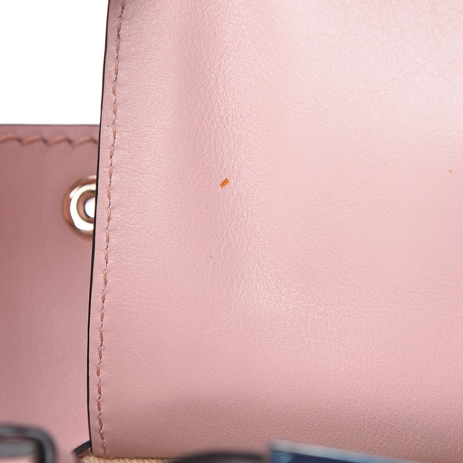 Valentino Garavani Vitello Mini Rockstud Tote Water Rose 13 of 14