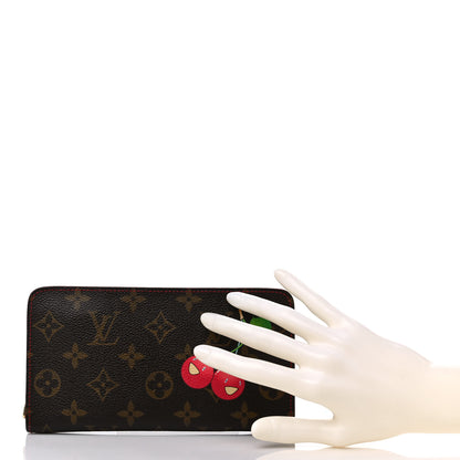 Louis Vuitton Monogram Cerises Zippy Wallet 2 of 12