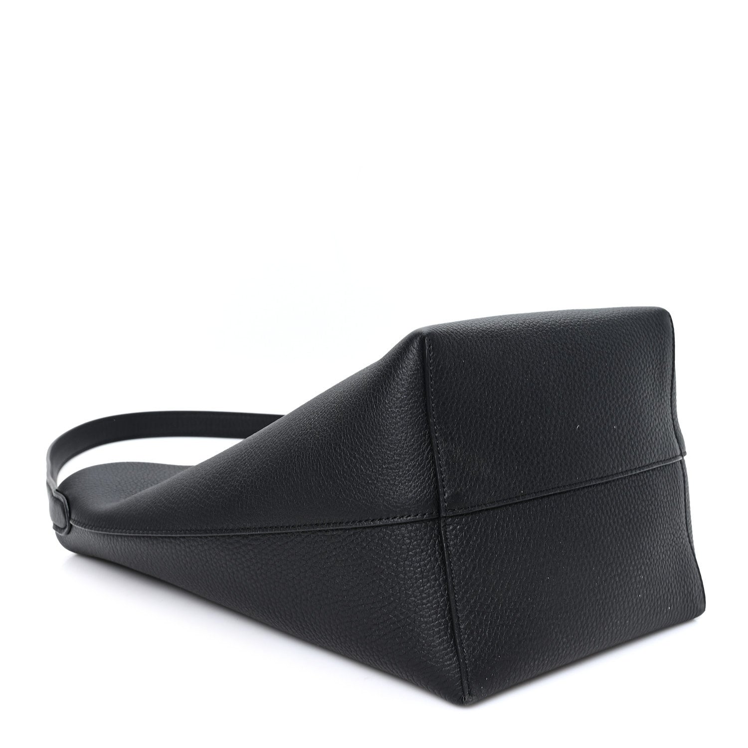 The Row Grained Calfskin Medium N/S Park Tote Black 4 of 9