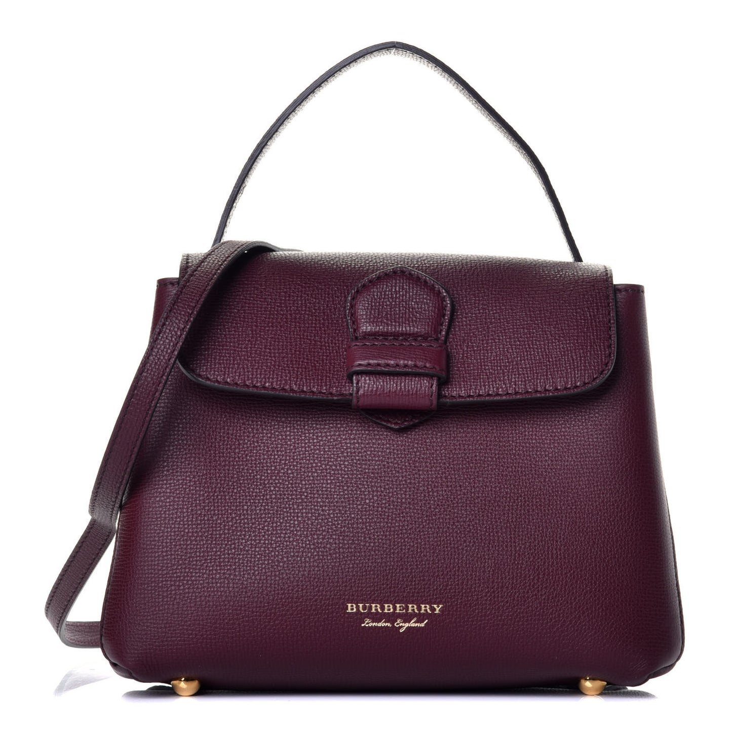 Derby Calfskin House Check Small Camberley Mahogany Red