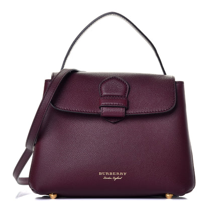 Burberry Derby Calfskin House Check Small Camberley Mahogany Red 1 of 9