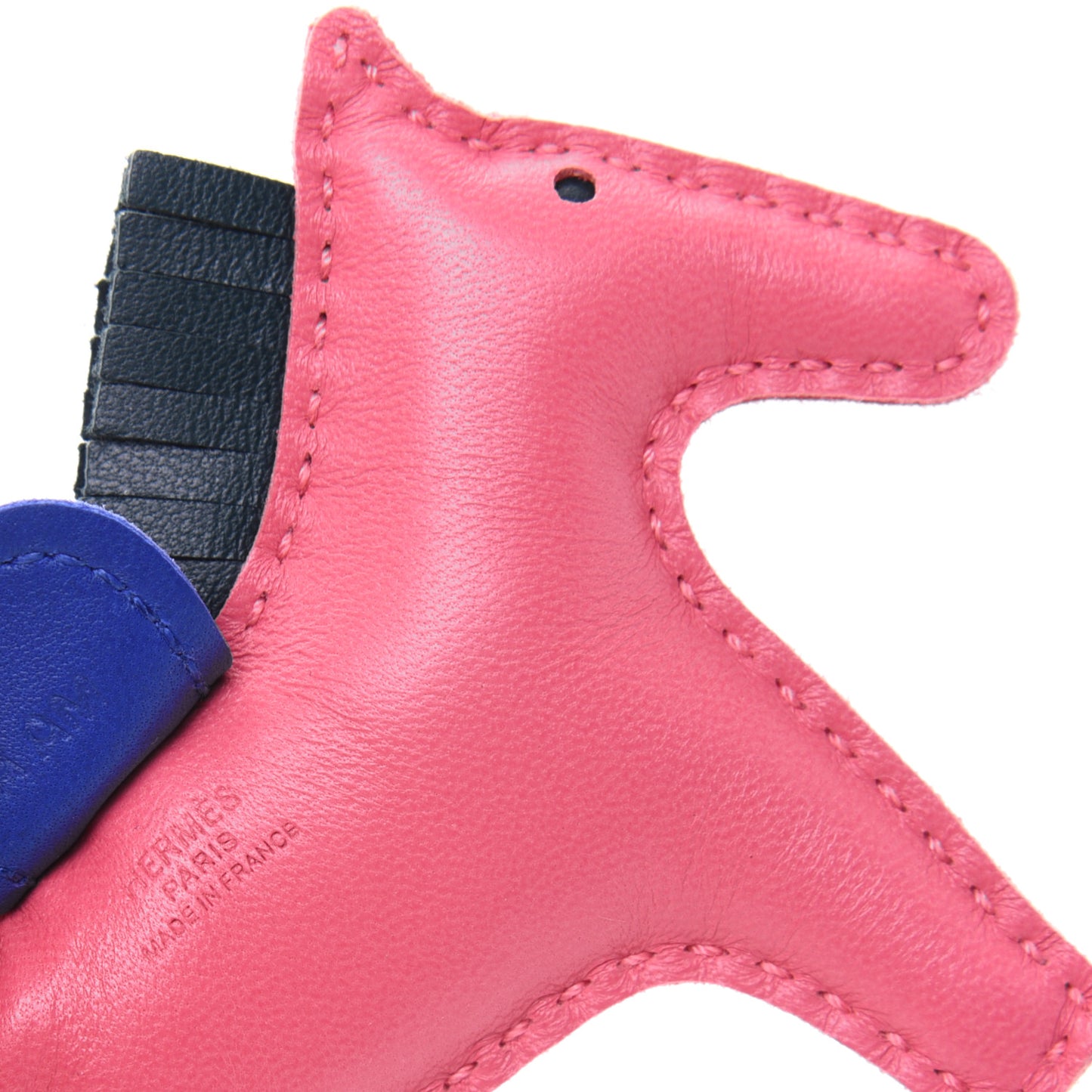 Milo Lambskin Grigri Rodeo Horse Bag Charm PM Rose Azalee Vert Cypress Bleu Electrique