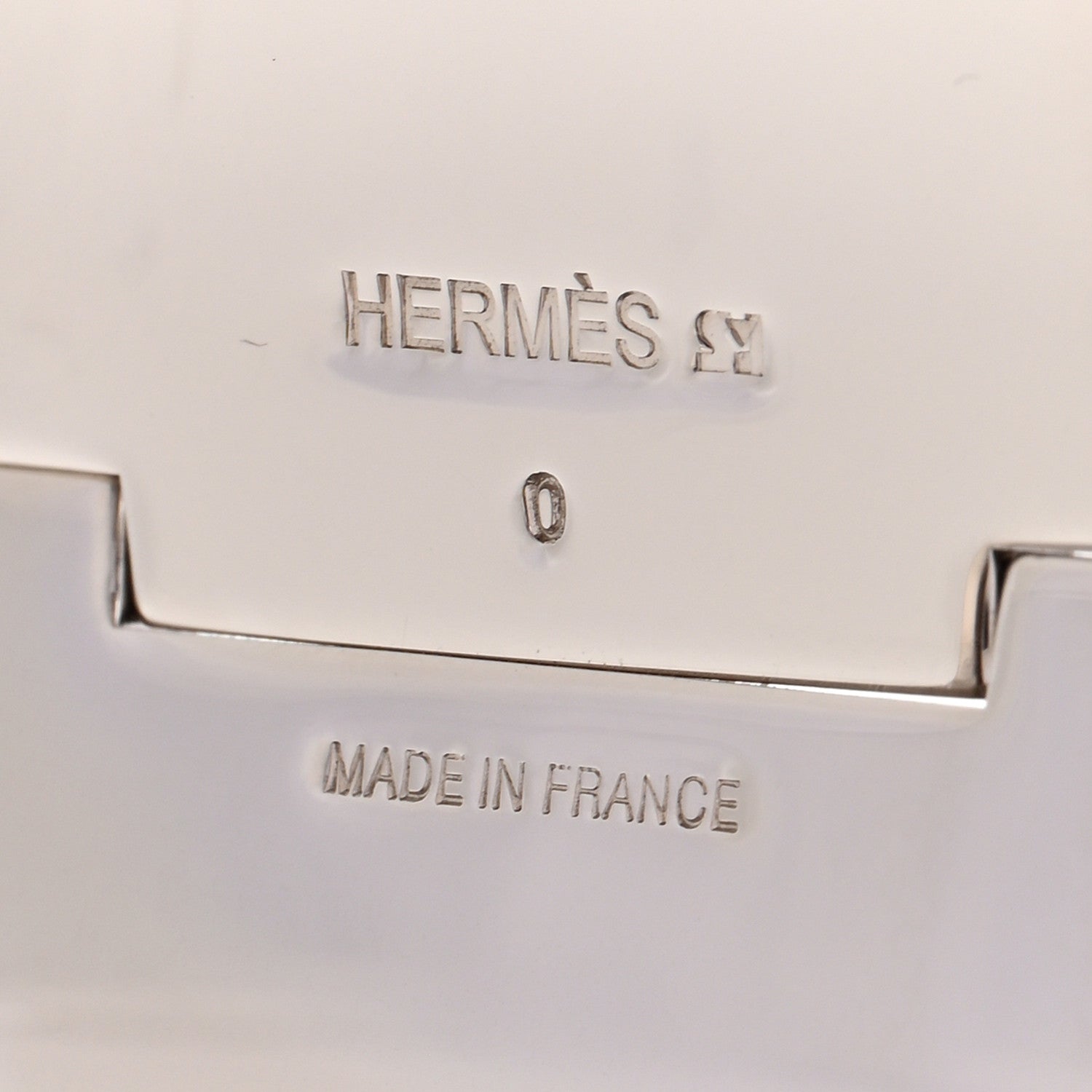 Hermes Enamel Extra Wide Clic Clac H Bracelet PM Orange Fruite White 4 of 5