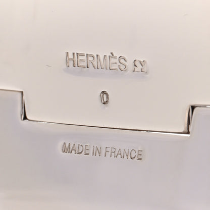 Hermes Enamel Extra Wide Clic Clac H Bracelet PM Orange Fruite White 4 of 5