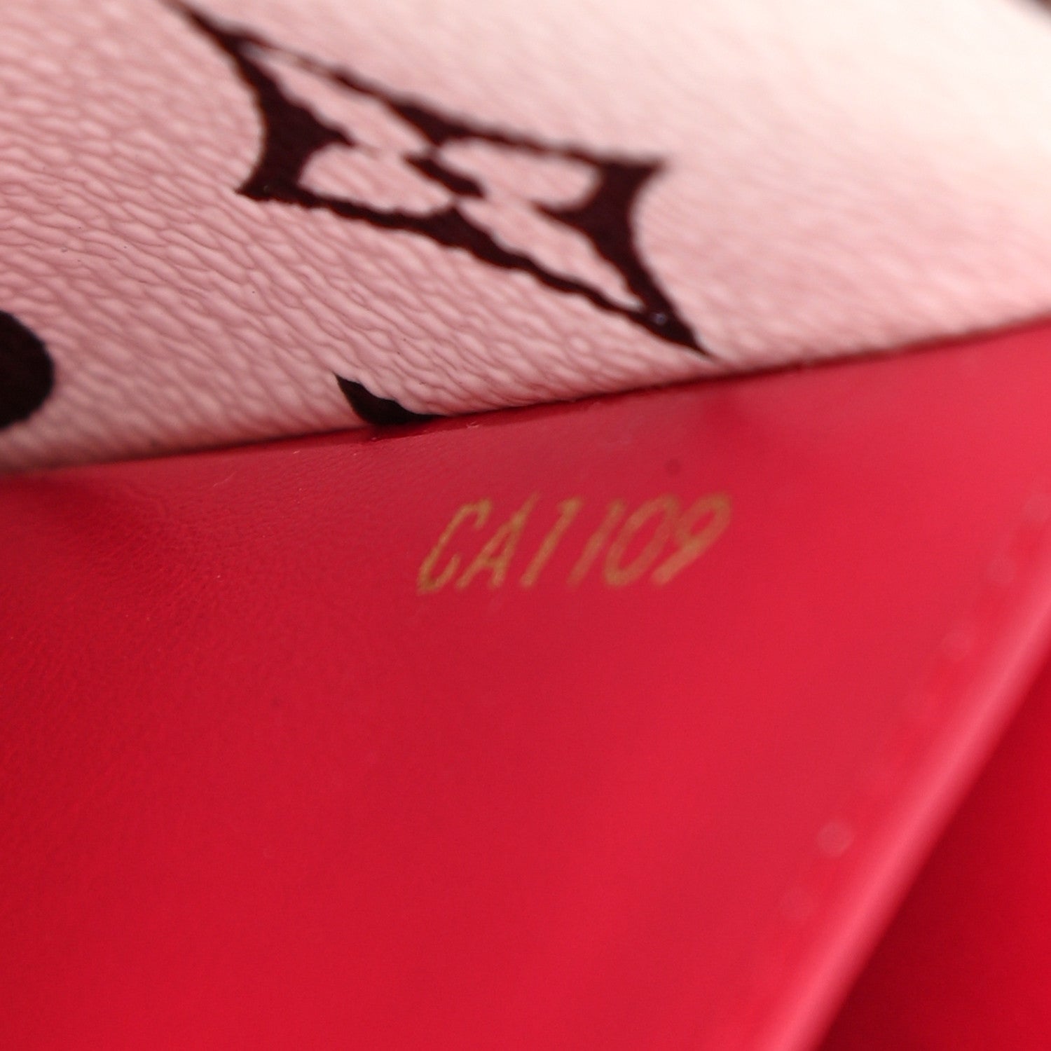 Louis Vuitton Patent Calfskin Monogram Cherrywood Chain Wallet Berlingot Pink 7 of 12