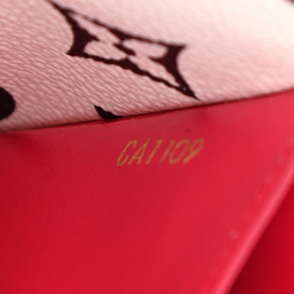 Louis Vuitton Patent Calfskin Monogram Cherrywood Chain Wallet Berlingot Pink 7 of 12