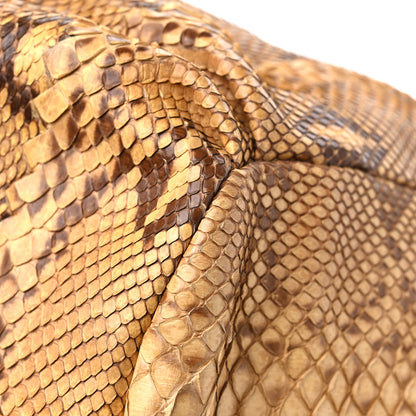 Bottega Veneta Waxed Snakeskin Duette Shoulder Bag 10 of 11