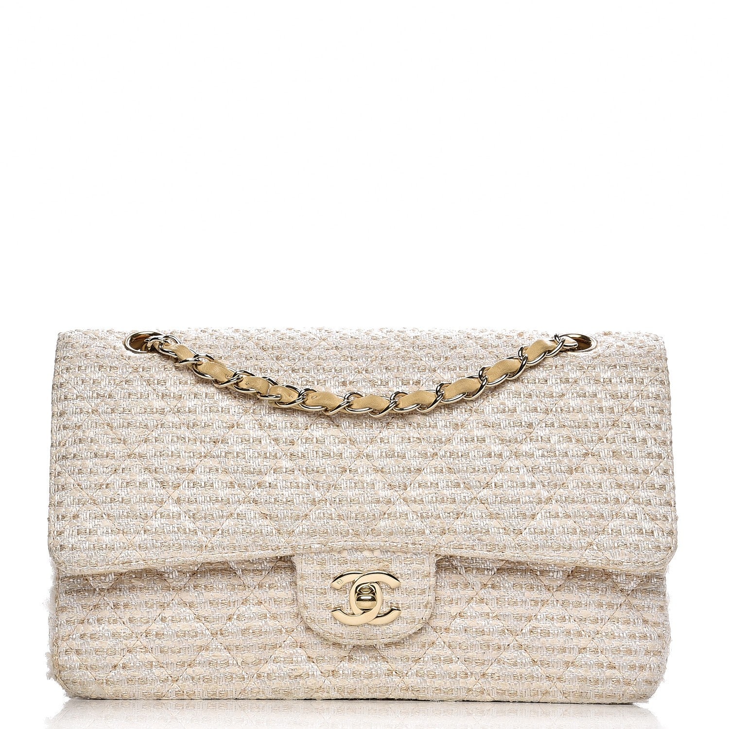 Chanel Tweed Medium Double Flap Multicolor 1 of 16