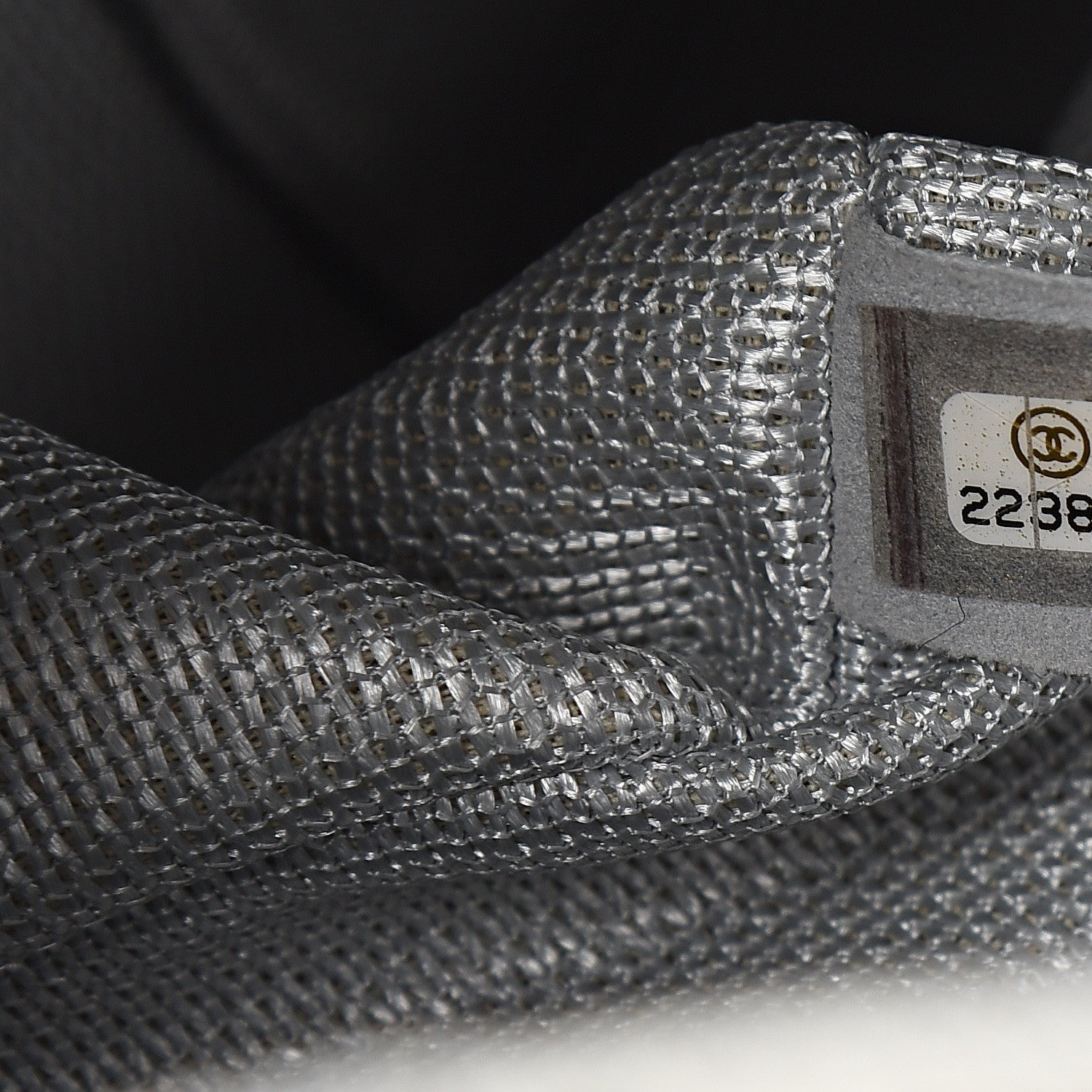 Chanel Metallic Calfskin Quilted XXL Travel Flap Bag Silver 6 of 9