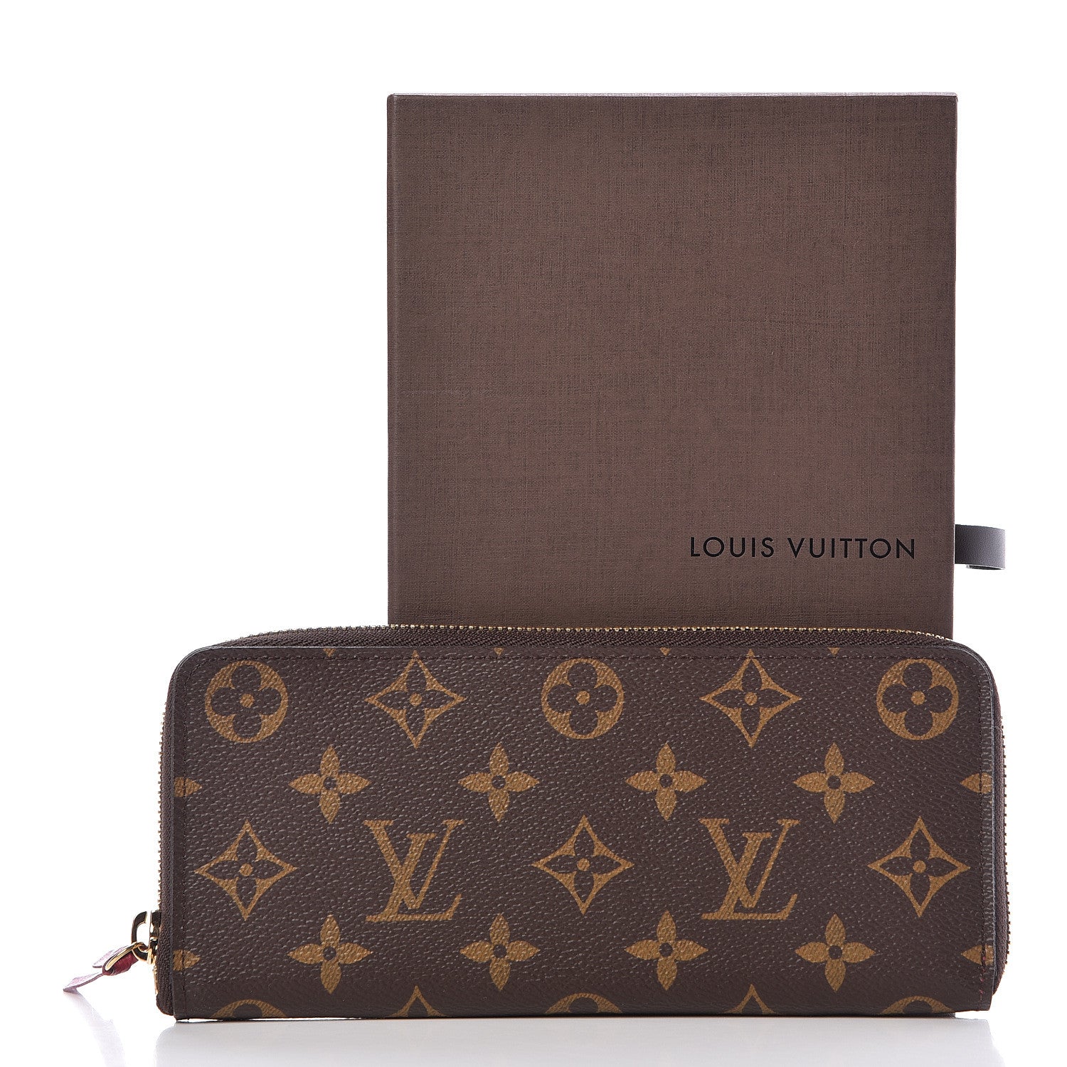 Louis Vuitton Monogram Clemence Wallet Fuchsia 7 of 7