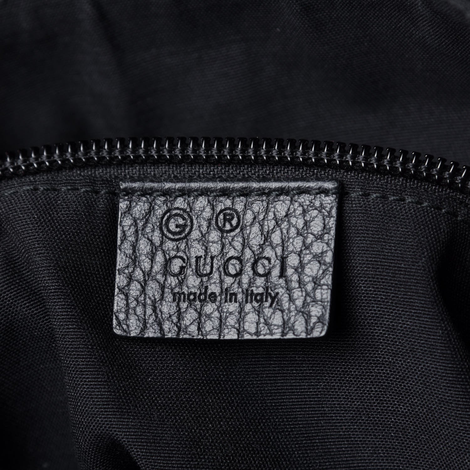 Gucci Nylon Monogram Messenger Bag Black 9 of 23