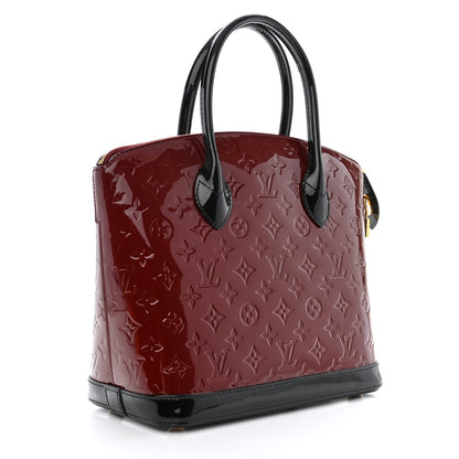 Louis Vuitton Vernis Lockit PM Griotte 3 of 12
