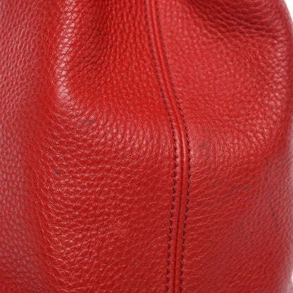 Gucci Pebbled Calfskin Medium Soho Chain Shoulder Bag Tabasco Red 13 of 17