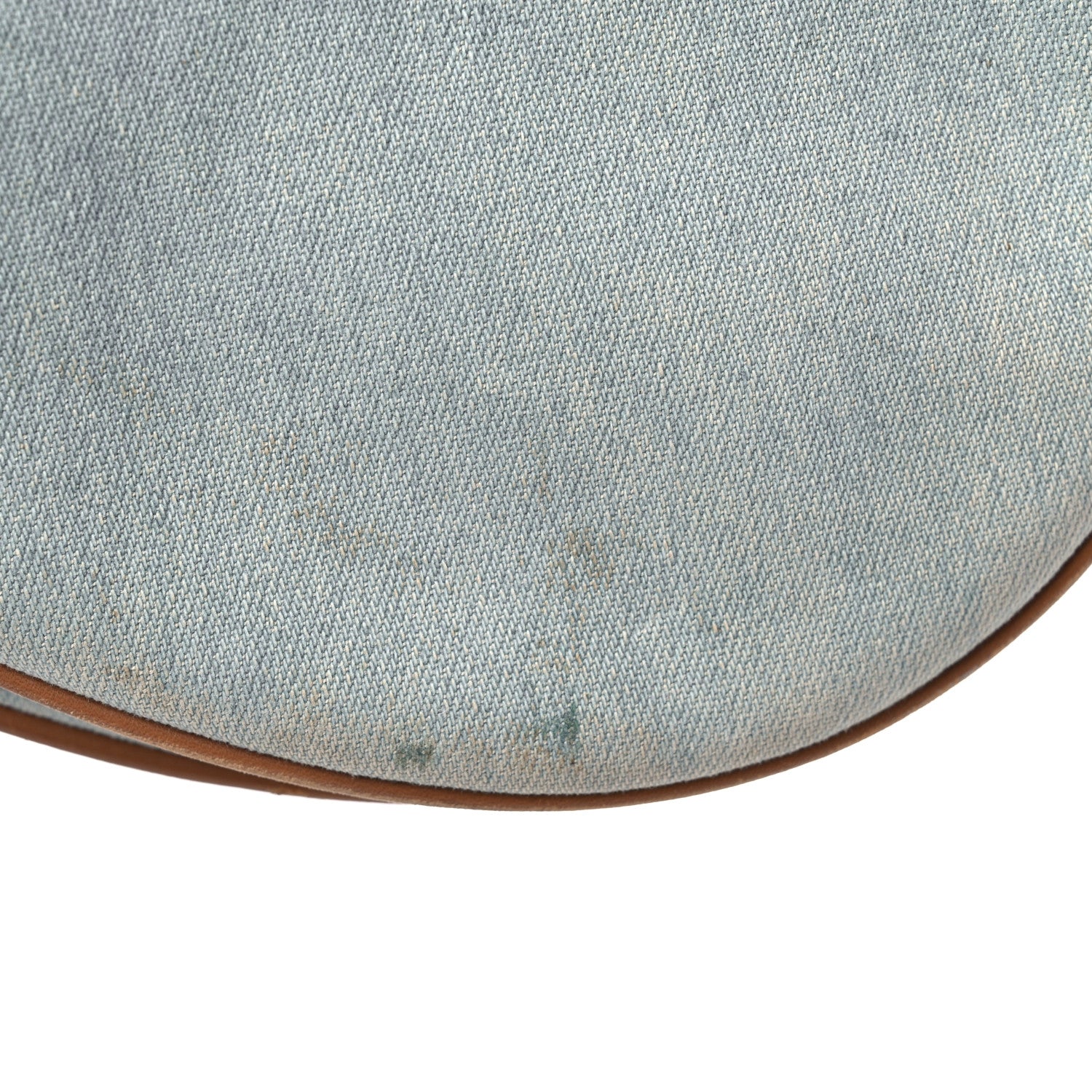 Christian Dior Denim Calfskin Saddle Bag Light Blue 10 of 14