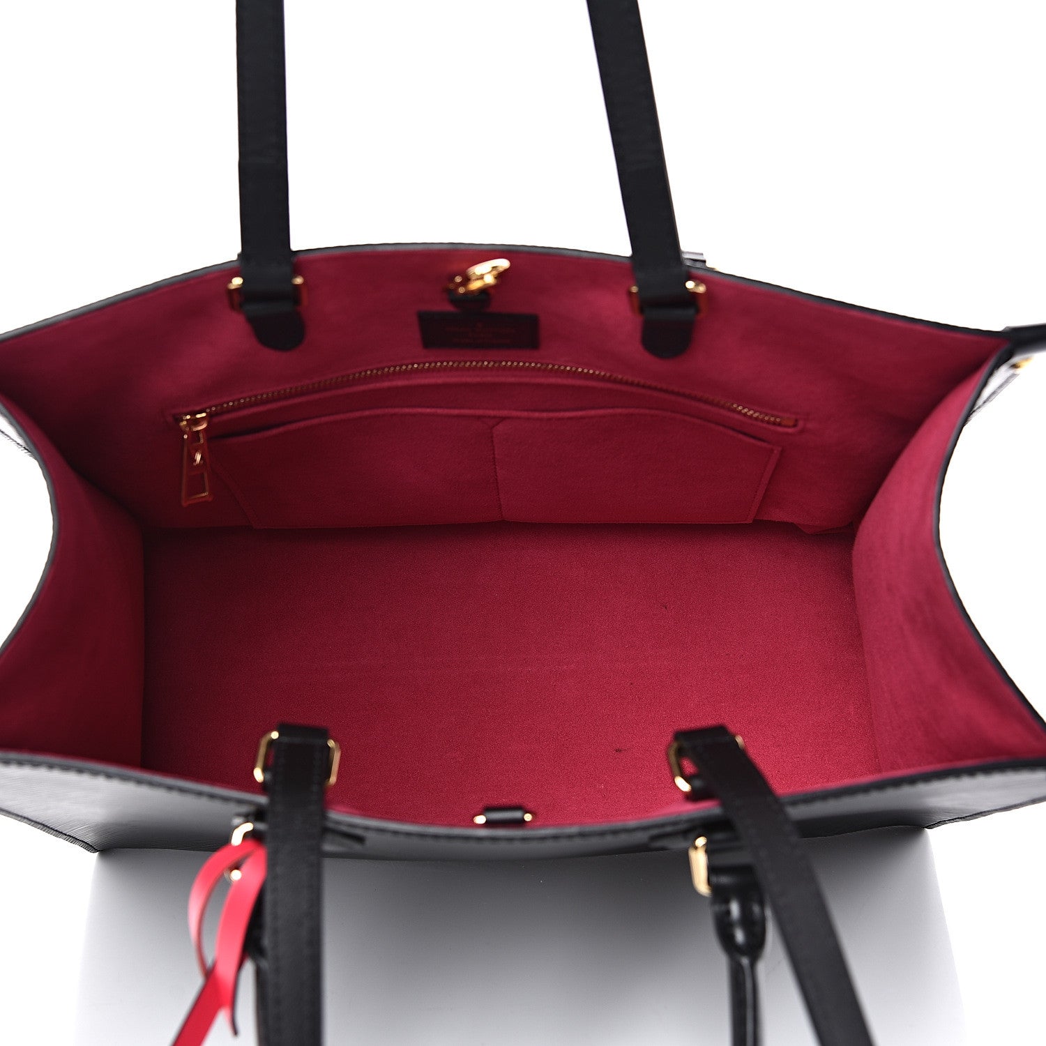 Louis Vuitton Epi Onthego MM Black 4 of 12
