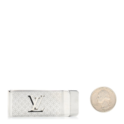 Louis Vuitton Metal Champs Elysees Money Clip Silver 3 of 3