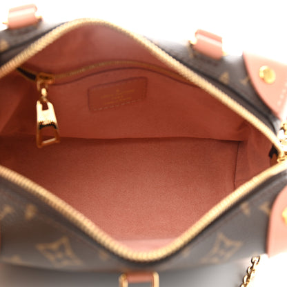 Louis Vuitton Monogram Petite Malle Souple Peach 5 of 9