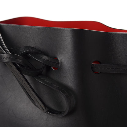 Mansur Gavriel Calfskin Mini Bucket Bag Black Flamma 16 of 20