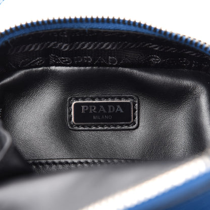 Prada Saffiano Whale Brique Crossbody Messenger Bag Marea 9 of 11