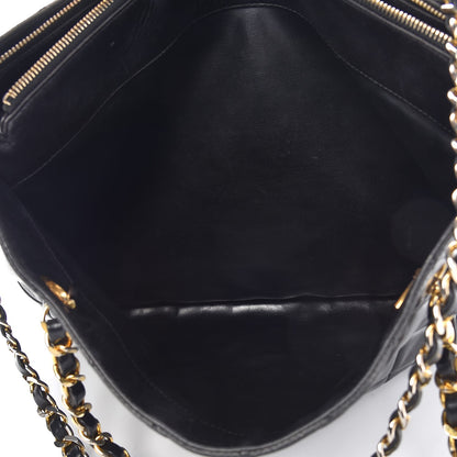 Chanel Lambskin Quilted Shoulder Bag Black 9 of 20