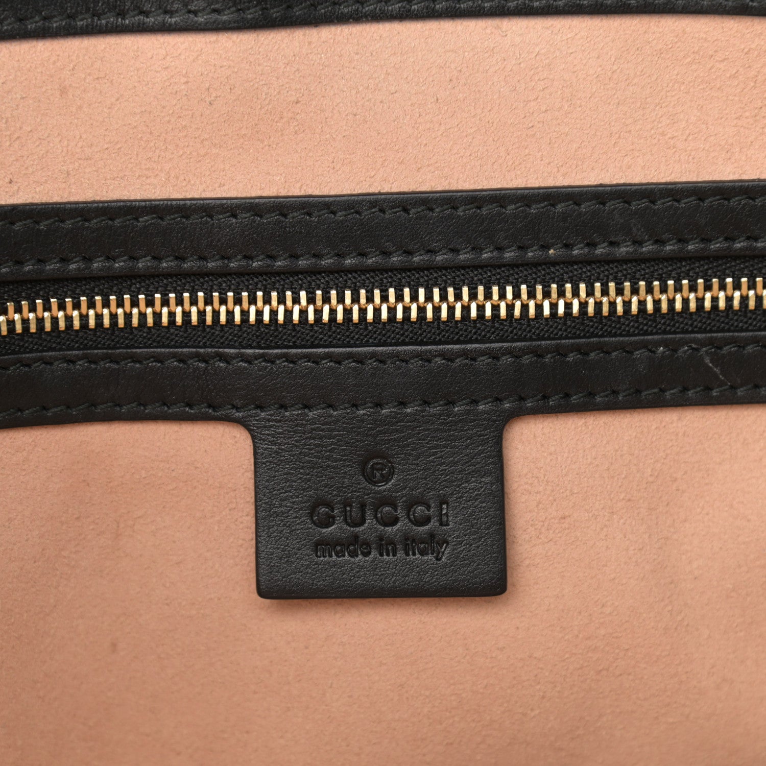 Gucci Guccissima Medium Padlock Tote Black 6 of 14
