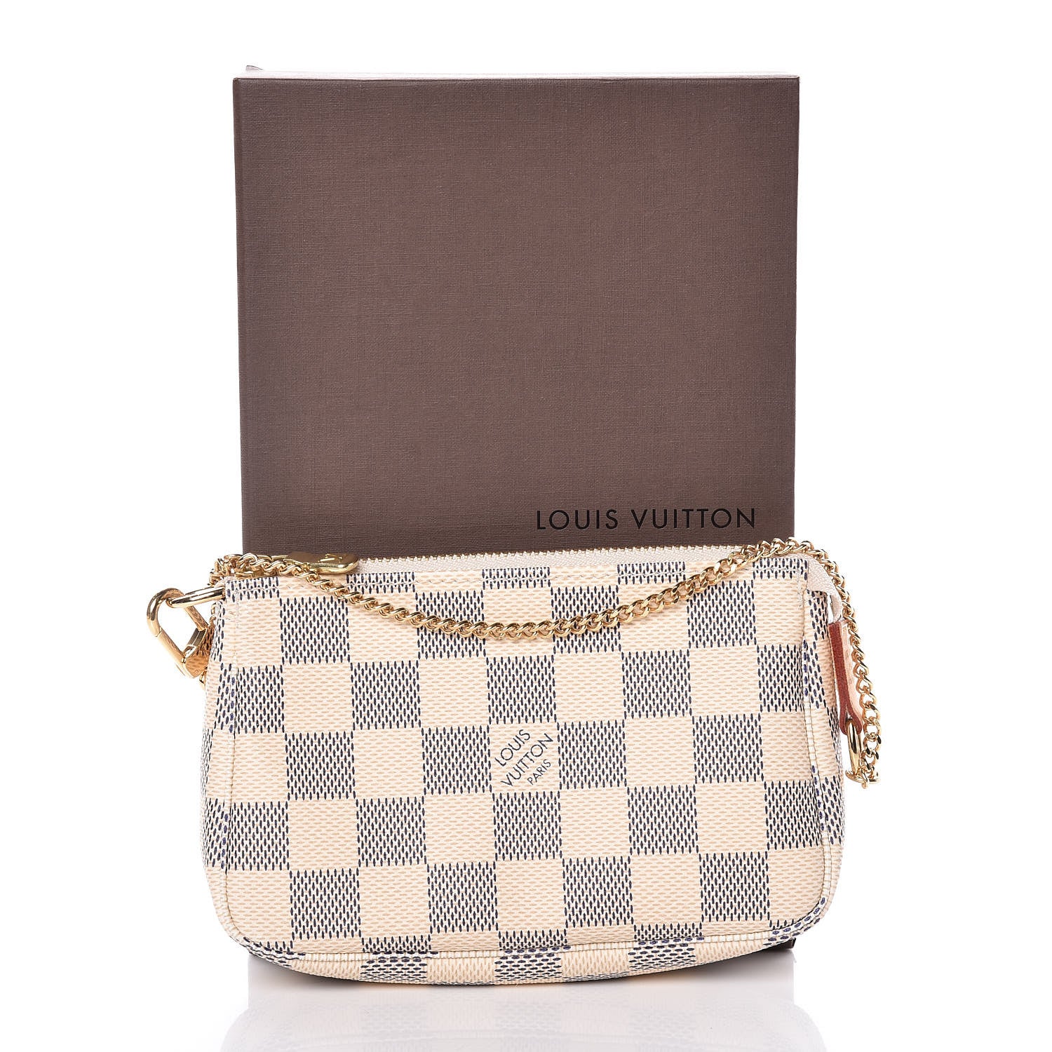 Louis Vuitton Damier Azur Mini Pochette Accessories 10 of 10