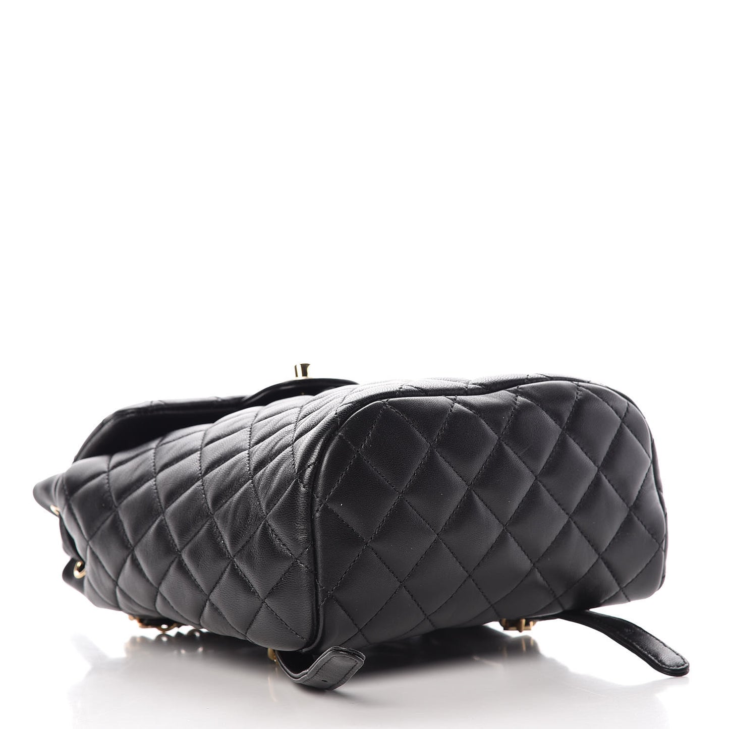Calfskin Quilted Mini Urban Spirit Backpack Black