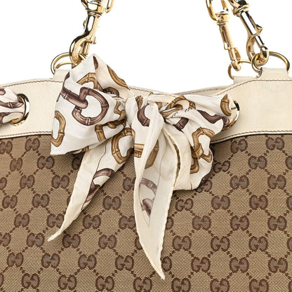 Gucci Monogram Large Positano Tote Off White 7 of 19