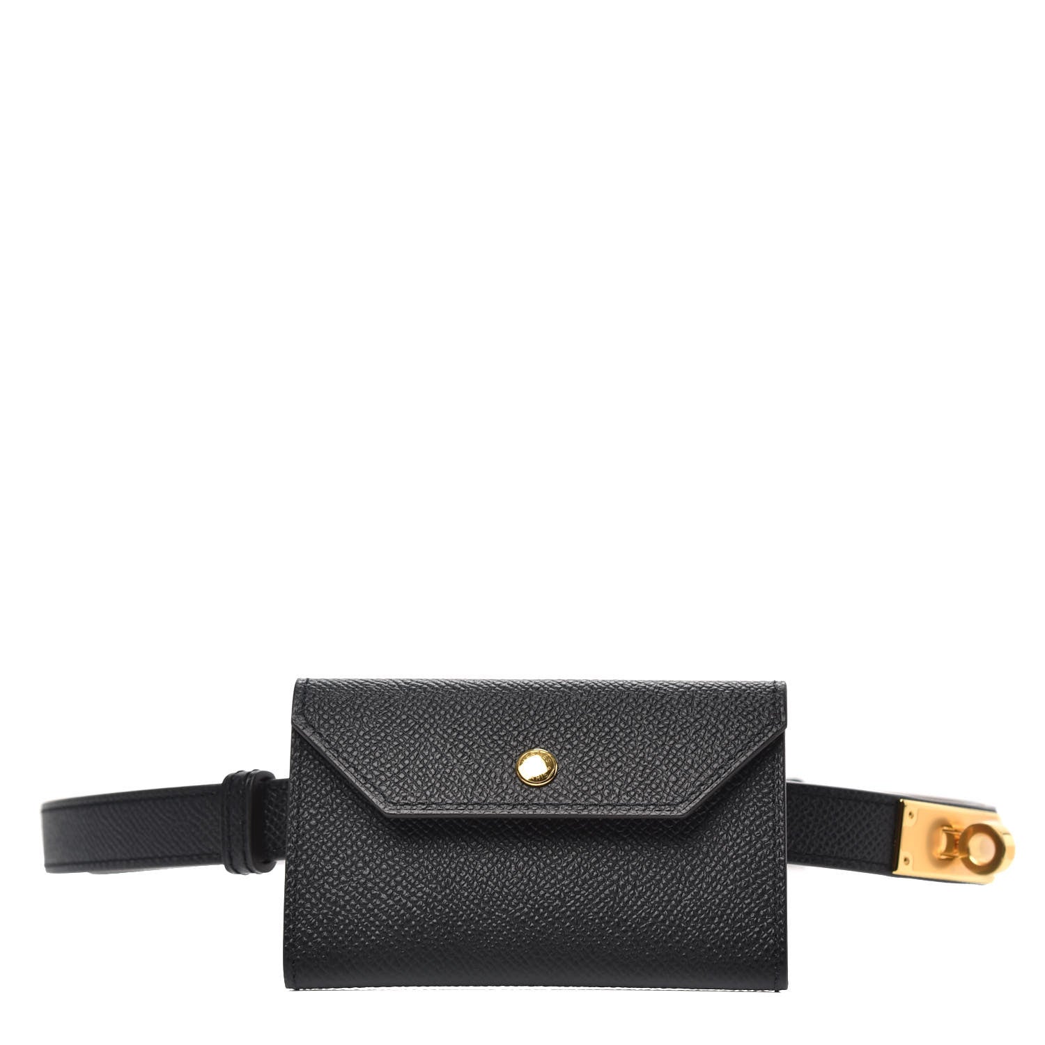 Hermes Epsom Kelly Pocket Belt Black 1 of 8