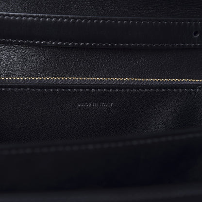 Celine Box Calfskin Medium Classic Box Flap Bag Black 6 of 9