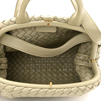 Bottega Veneta Nappa Intrecciato Small Padded The Handle Tote New Sauge 5 of 9