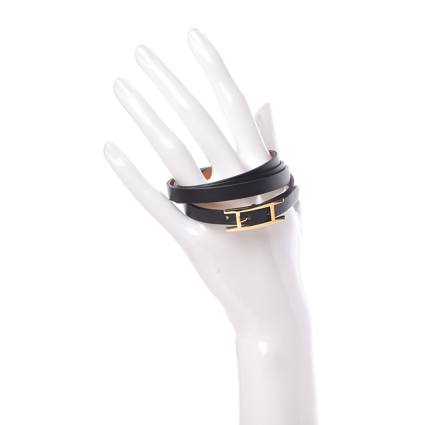Chamonix Hapi 3 Triple Tour Wrap Bracelet M Black