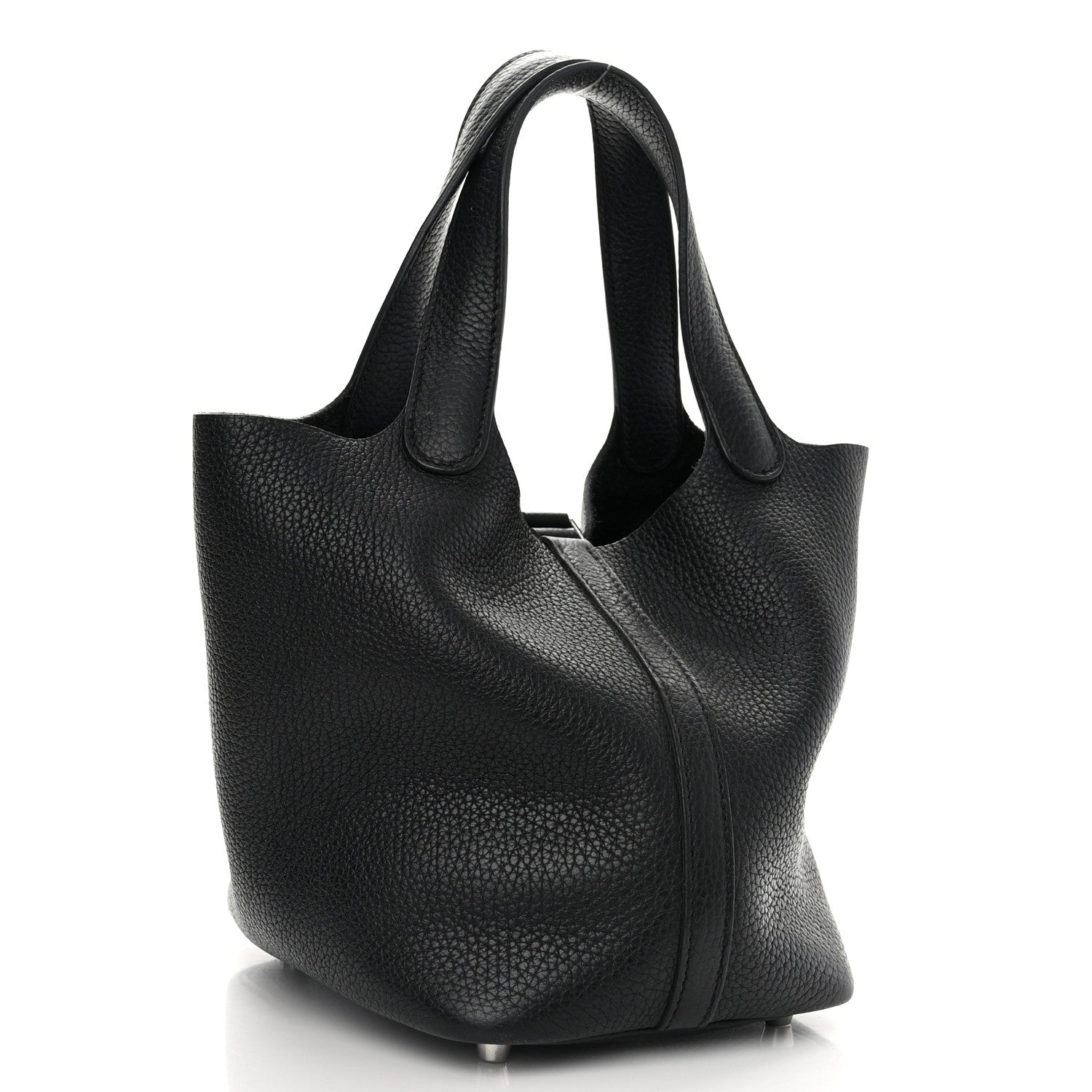 Hermes Taurillon Clemence Picotin Lock 18 PM Black 2 of 11